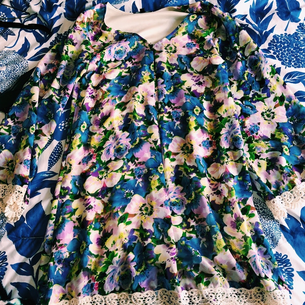 Altar’d State lace trimmed dress